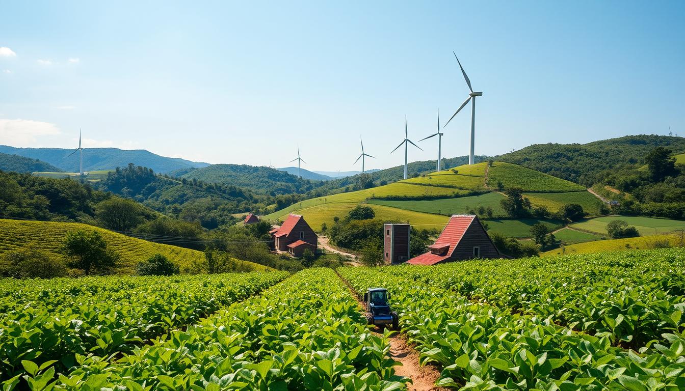O papel da IA na gestão ambiental e na agricultura inteligente