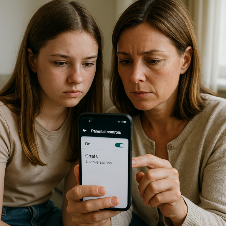 Como Ver Conversas com Controle Parental