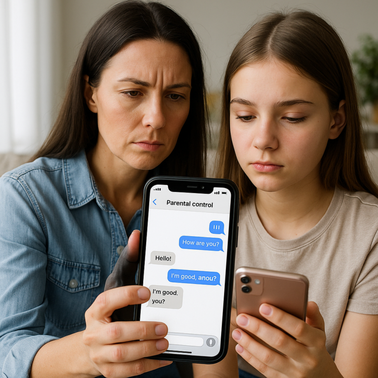Veja Mensagens Com Controle Parental